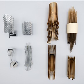 现代 壁灯 壁灯组合