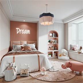 现代 儿童房