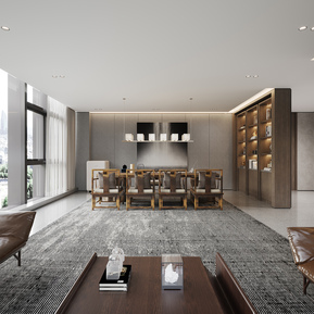 现代 办公室 老总经理办公室