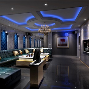简欧 KTV 包间