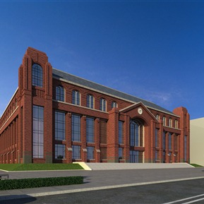 美式 建筑 体育馆