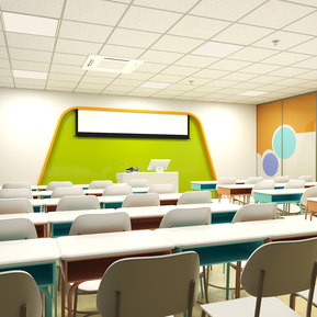 现代 教室 儿童教室