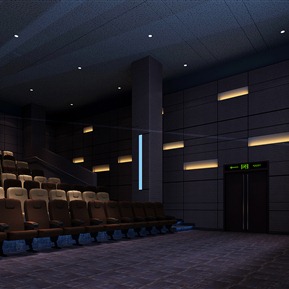 现代 电影院 小电影院