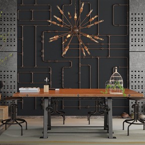 工业LOFT 书桌椅 桌椅