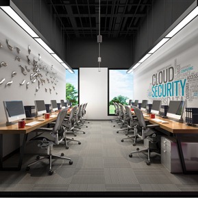 现代 公共办公区