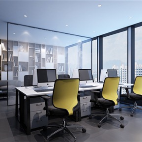 现代 公共办公区 财务室