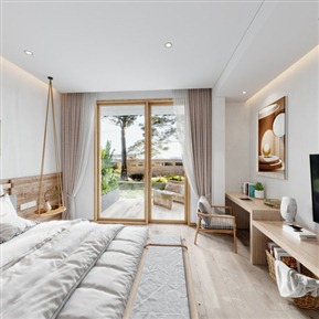 北欧 客房 自然民宿酒店客房