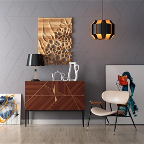 现代 边柜 柜子