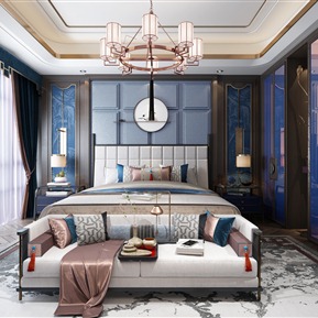 新中式 卧室