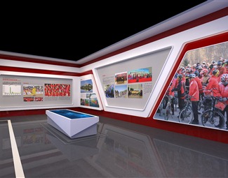 现代 展厅 党建展厅