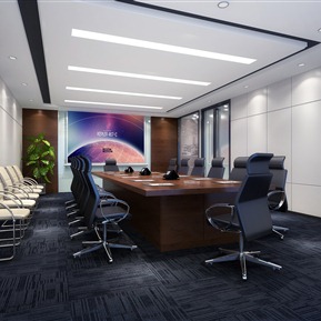 现代 会议室 会议桌椅