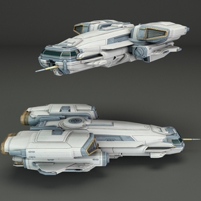 现代 飞船 太空飞船