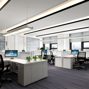 现代 公共办公区 公共办公室办公区