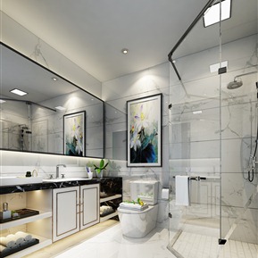 新中式 卫生间