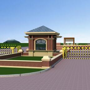 简欧 大门 入口