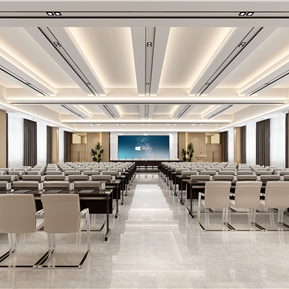现代 会议室 大型会议室报告厅