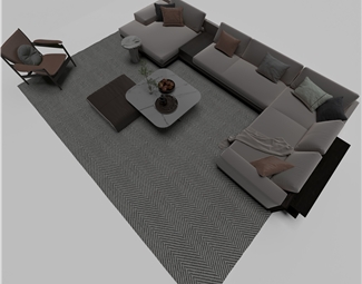 现代现代沙发