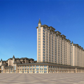 欧式 住宅区 商业办公住宅楼