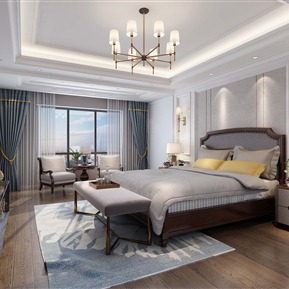 美式 卧室