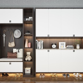 现代 鞋柜 入户门鞋柜