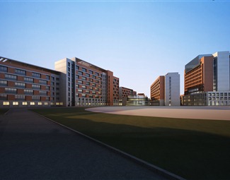 现代学校宿舍建筑