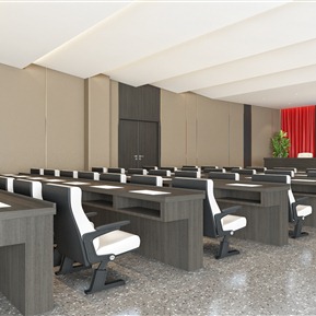 现代 会议厅 总经理办公室会议室