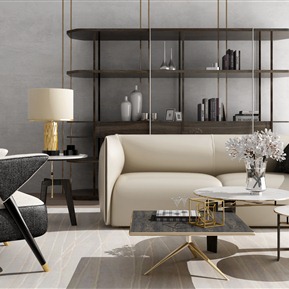 现代 沙发茶几组合