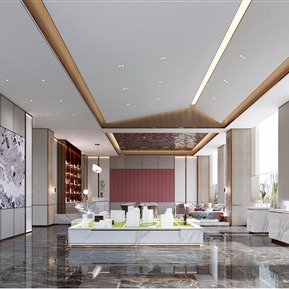 现代 售楼处 售楼部