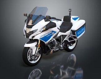 现代公路摩托车