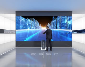 现代 展厅 智慧展厅