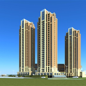 现代 住宅区 住宅规划