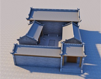 中式传统建筑中国