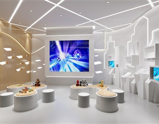现代现代化学实验教室3d模型下载-3d溜溜网
