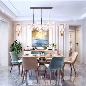 北欧 餐厅 餐厅门厅