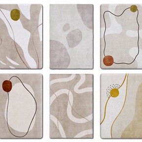 侘寂 方形地毯 地毯