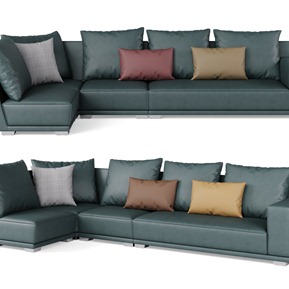 现代 转角沙发 时尚组合沙发