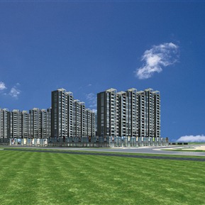 现代 住宅楼 商业办公住宅楼