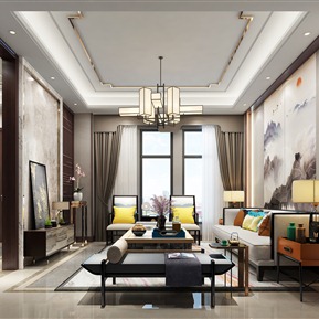 新中式 客厅