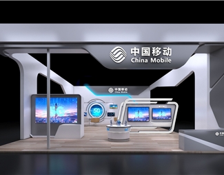 现代科技展台设计