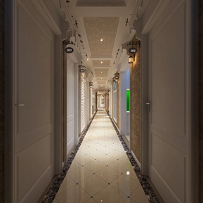 美式 过道 大厅过道