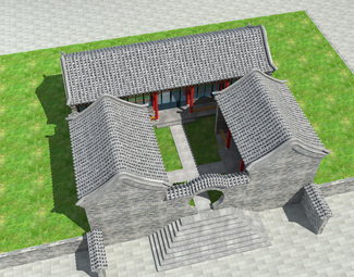 中式中国古建