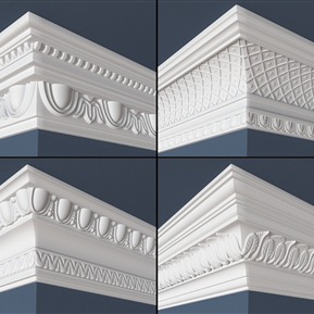 欧式 石膏线 石膏线条脚线二