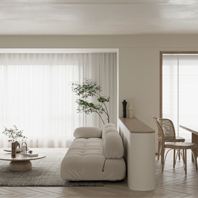 侘寂 客餐厅 简约客餐厅