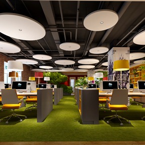 现代 公共办公区 办公室