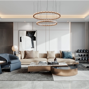 轻奢 客厅