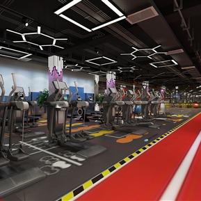 工业LOFT 健身房