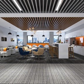 现代 茶水间 办公室休闲区茶吧