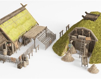 中式原始木屋