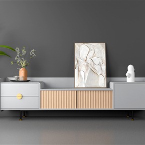 现代 电视柜 电视柜边柜