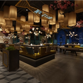 欧式 餐厅 餐饮餐厅